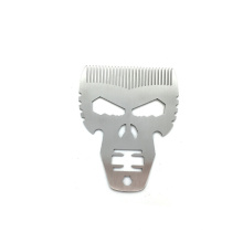 Outil de mise en forme de barbe d&#39;acier inoxydable de la mode 304 peigne l&#39;outil de façonnage de cheveux facicl de shaper de barbe